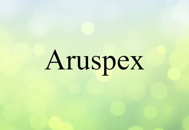 aruspex