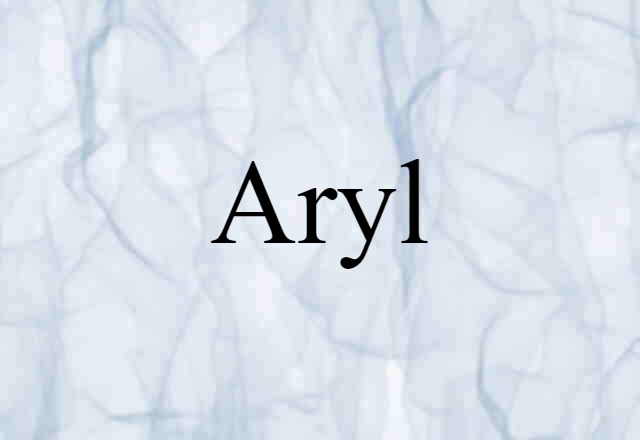 aryl