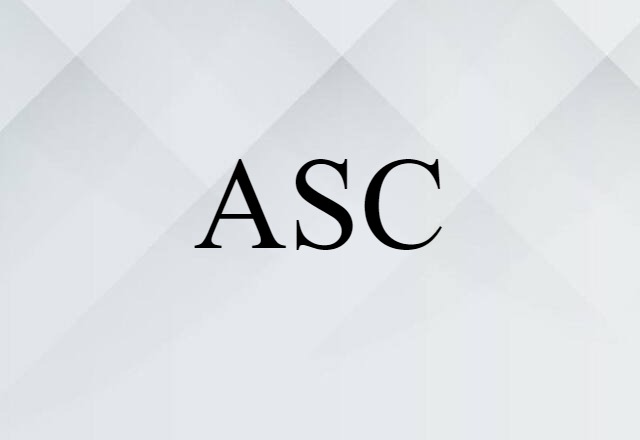 ASC