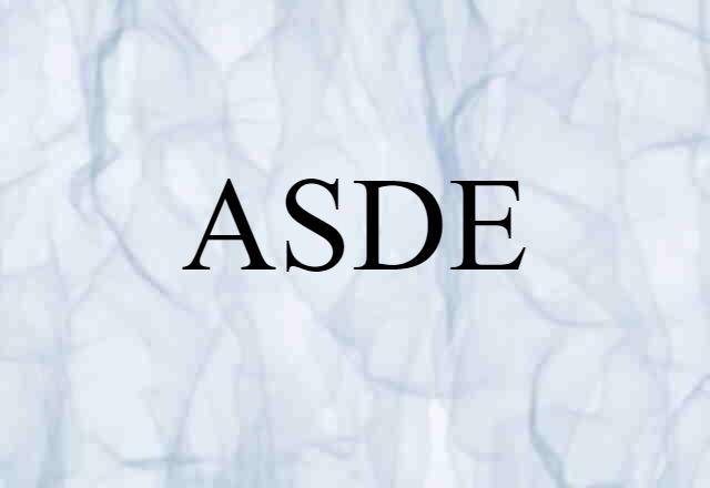 ASDE