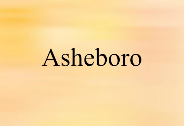 Asheboro