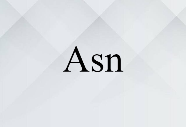 Asn