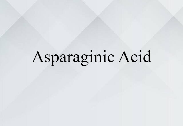 asparaginic acid