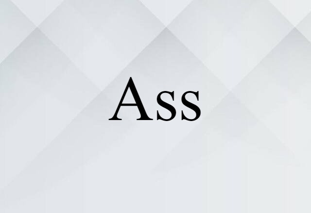 ass