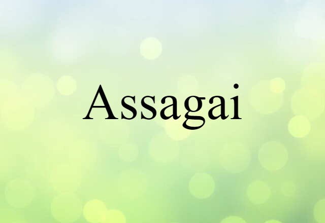 assagai