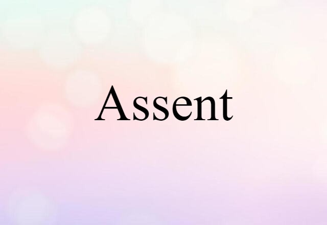 assent