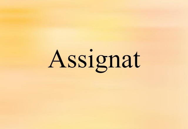 assignat