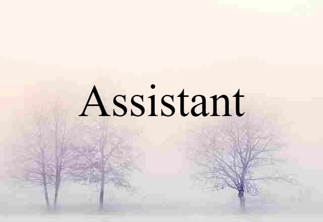 assistant