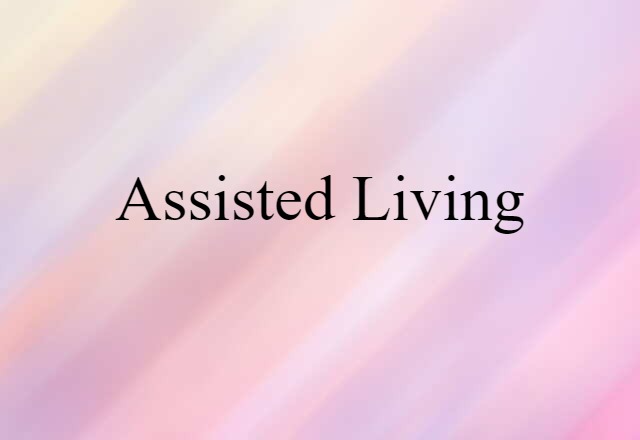 assisted living