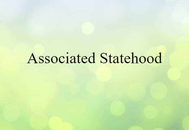 associated statehood