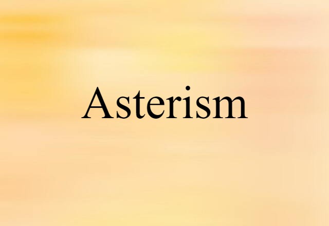 asterism