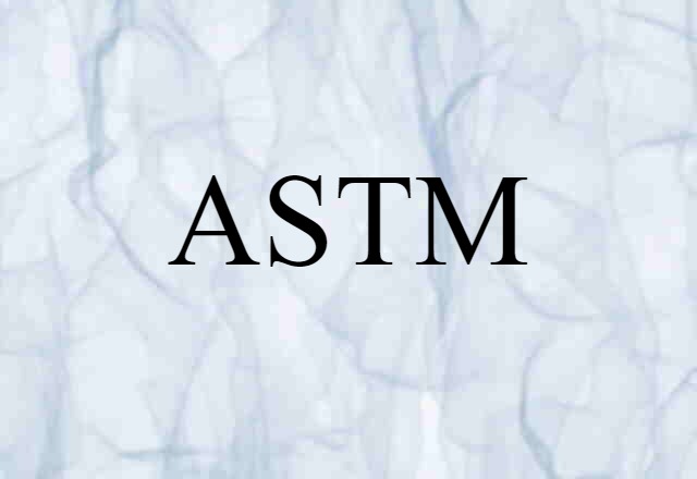 ASTM