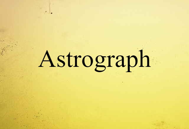 astrograph