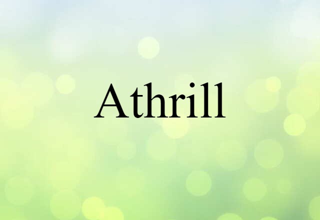 athrill