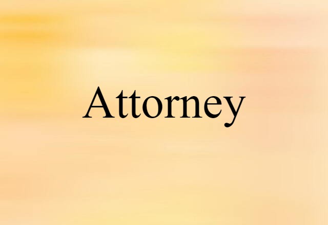 attorney