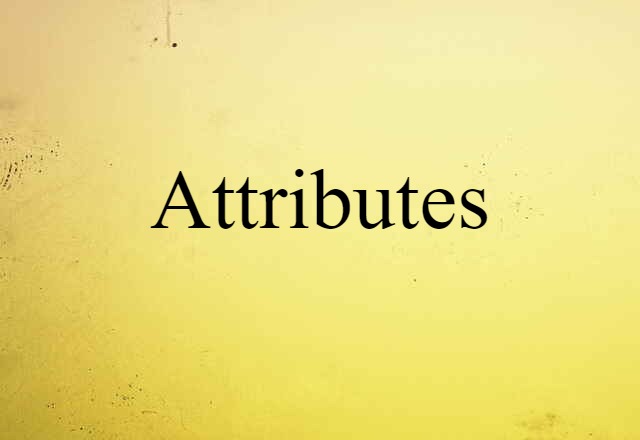 attributes