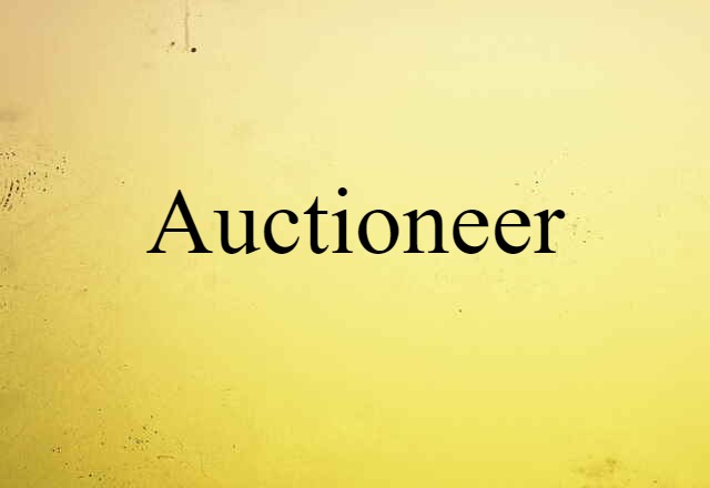 auctioneer