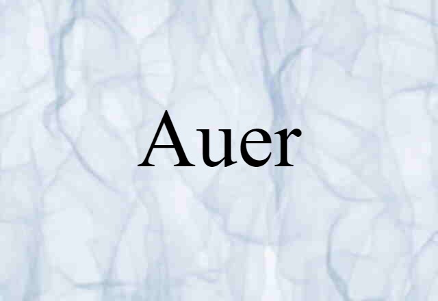 Auer