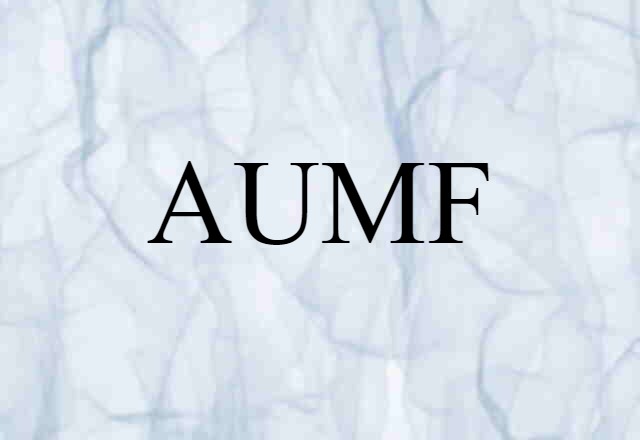 AUMF (noun) Definition, Meaning & Examples