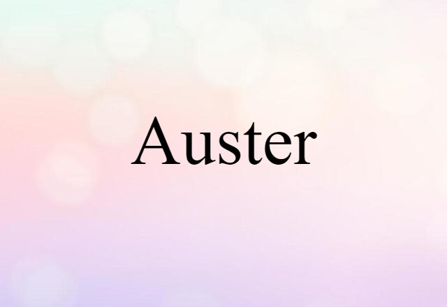 Auster