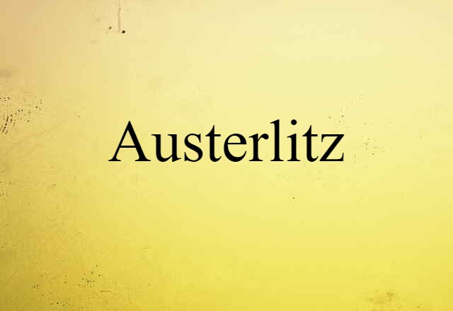 Austerlitz