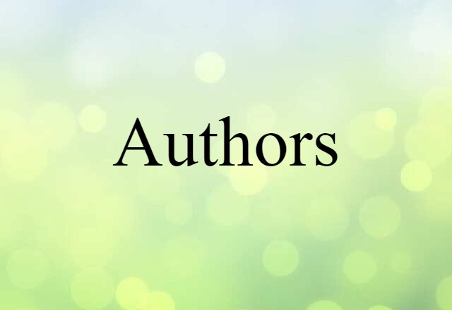 authors