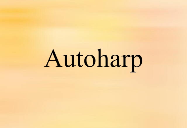 Autoharp