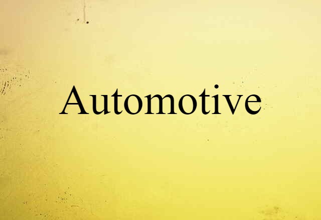 automotive