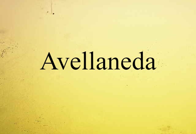 Avellaneda