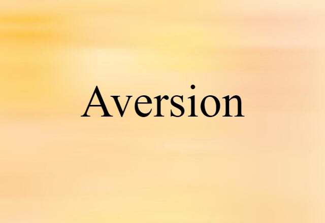 aversion