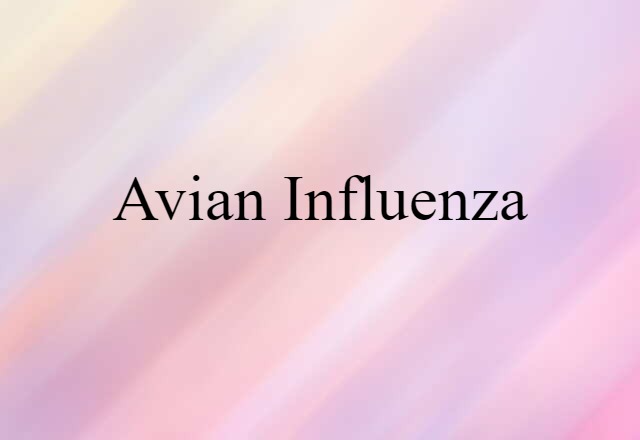 avian influenza