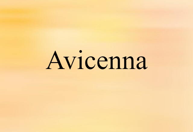 Avicenna