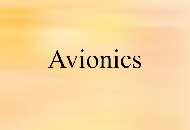 avionics