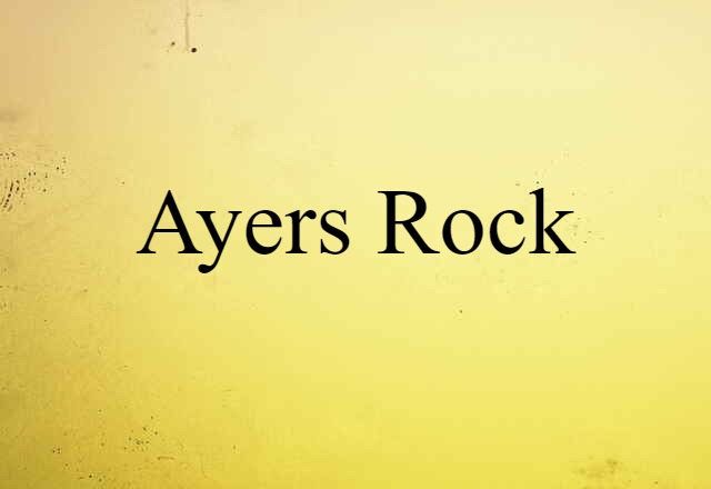 Ayers Rock