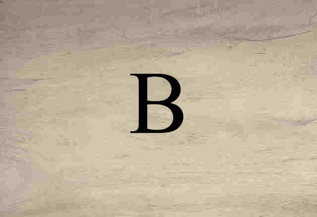 b