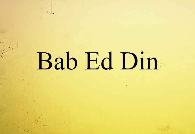 Bab ed-Din