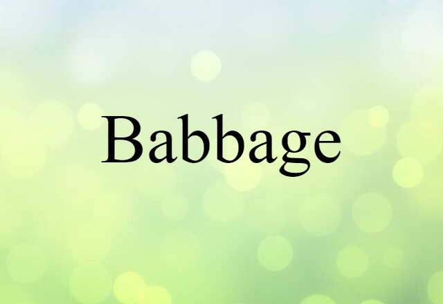 Babbage