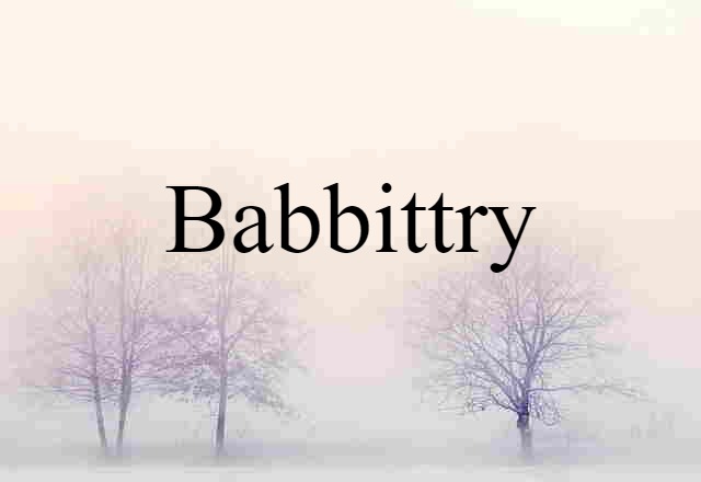 Babbittry