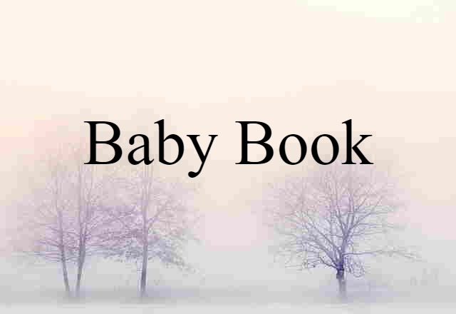 baby book