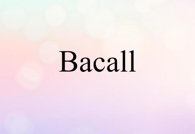 Bacall