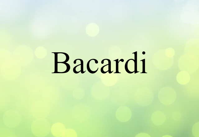 Bacardi