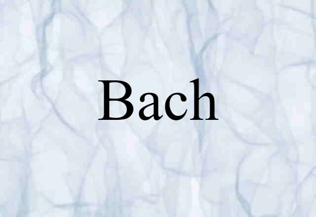 bach