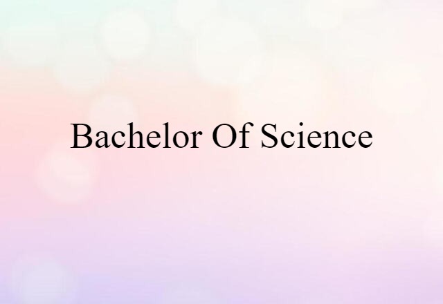 Bachelor of Science