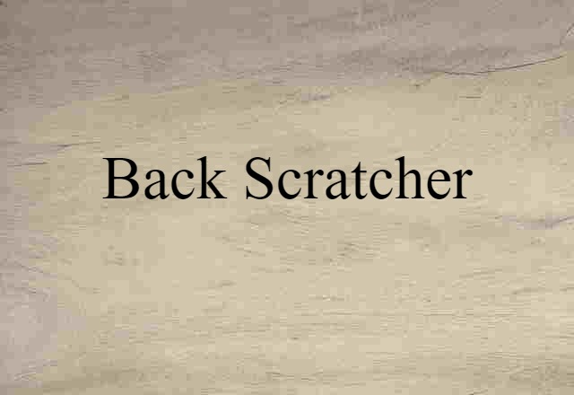 back scratcher