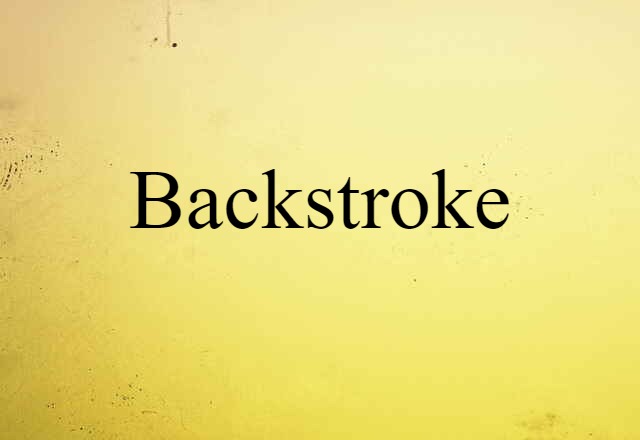 backstroke