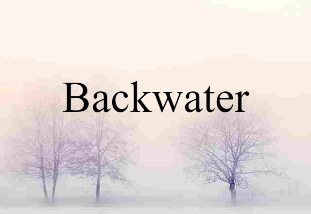 backwater