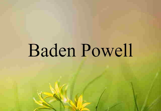 Baden-Powell