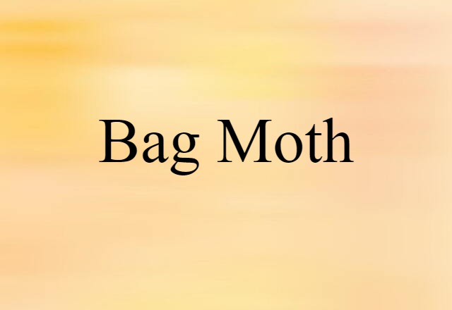 bag moth