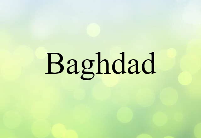 Baghdad