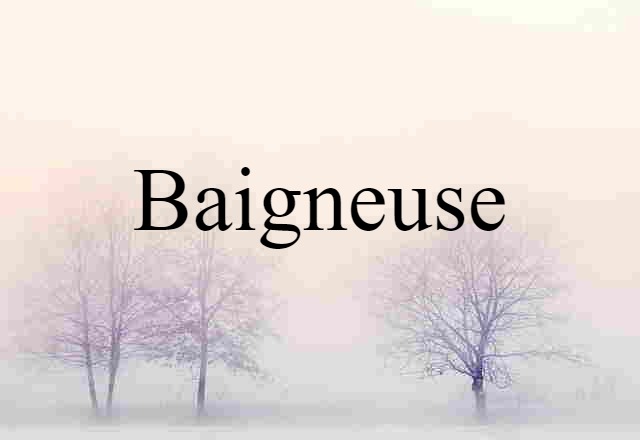 baigneuse